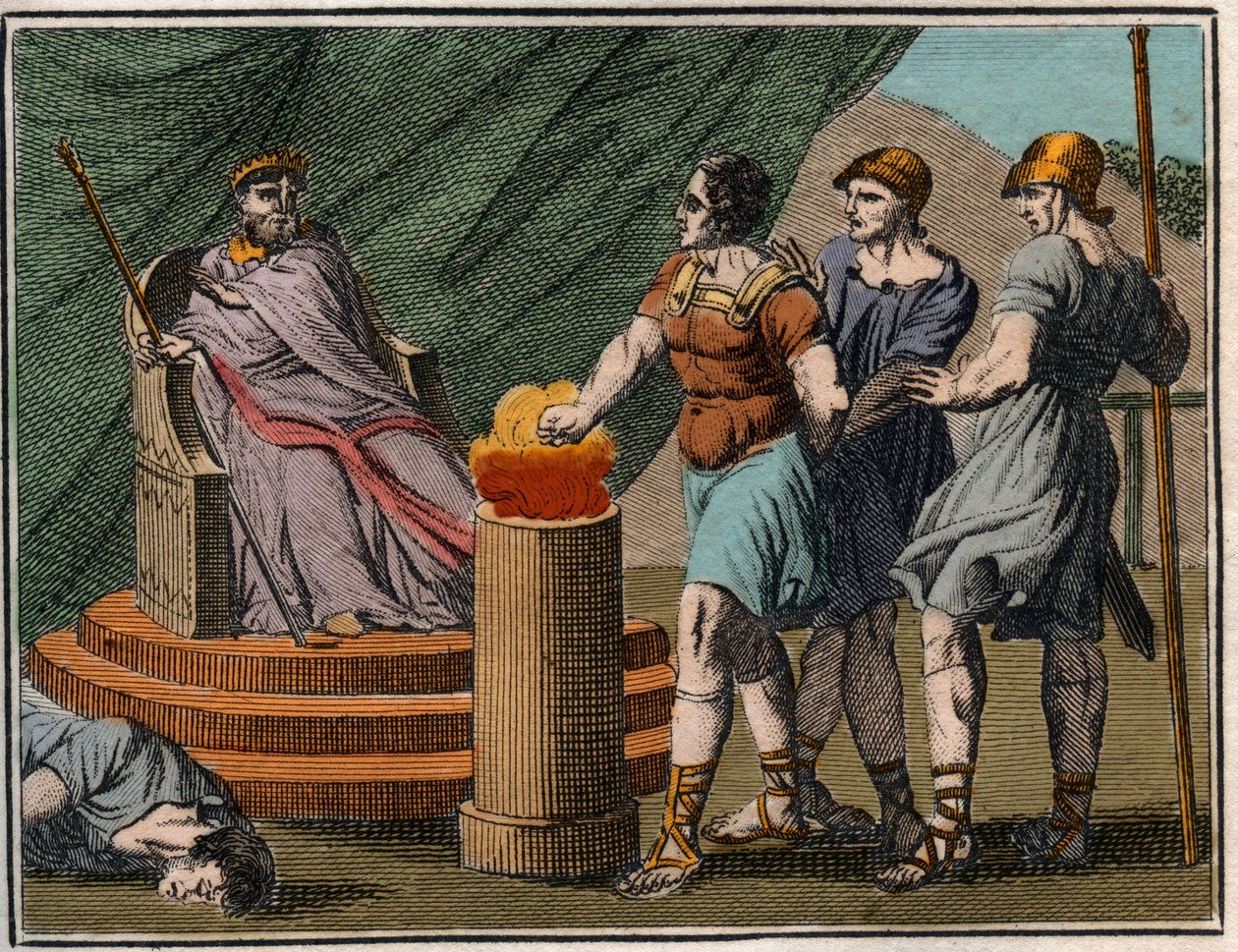 Mucius Scaevola ennen Porsennaa. tekijältä French School