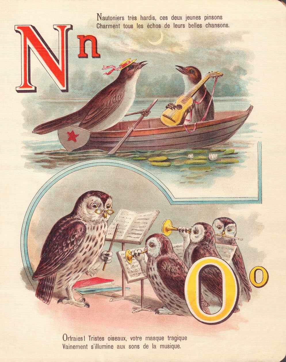 N O: Nightingale, navigointi, pöllö, orkesteri tekijältä French School