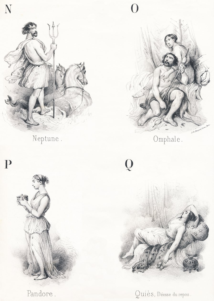 N O P Q: Neptune, Omphal, Pandora, Quies tekijältä French School