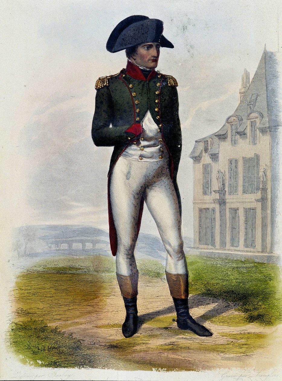 Napoleon Bonaparte, ensimmäinen konsuli - "" Ranskan Plutarchissa"" tekijältä French School