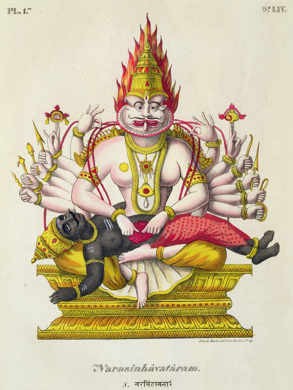 Narasimha, kaiverrus de Marlet tekijältä French School