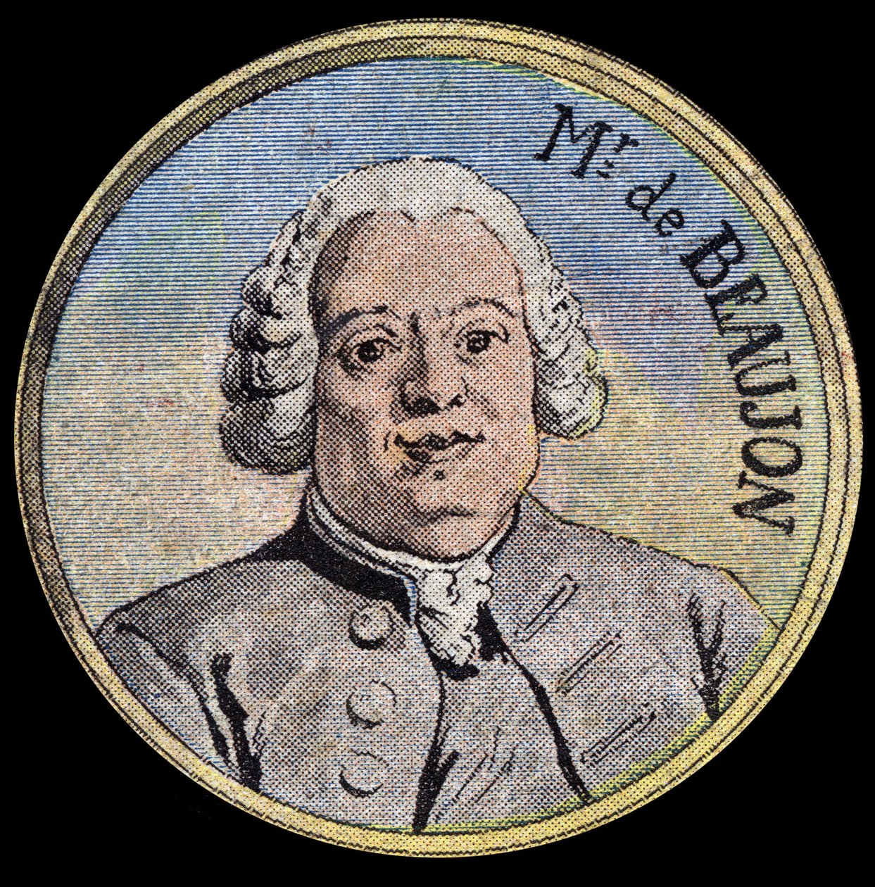 Nicolas Beaujon (1718-1786), ranskalainen rahoittaja ja valtuutettu. tekijältä French School