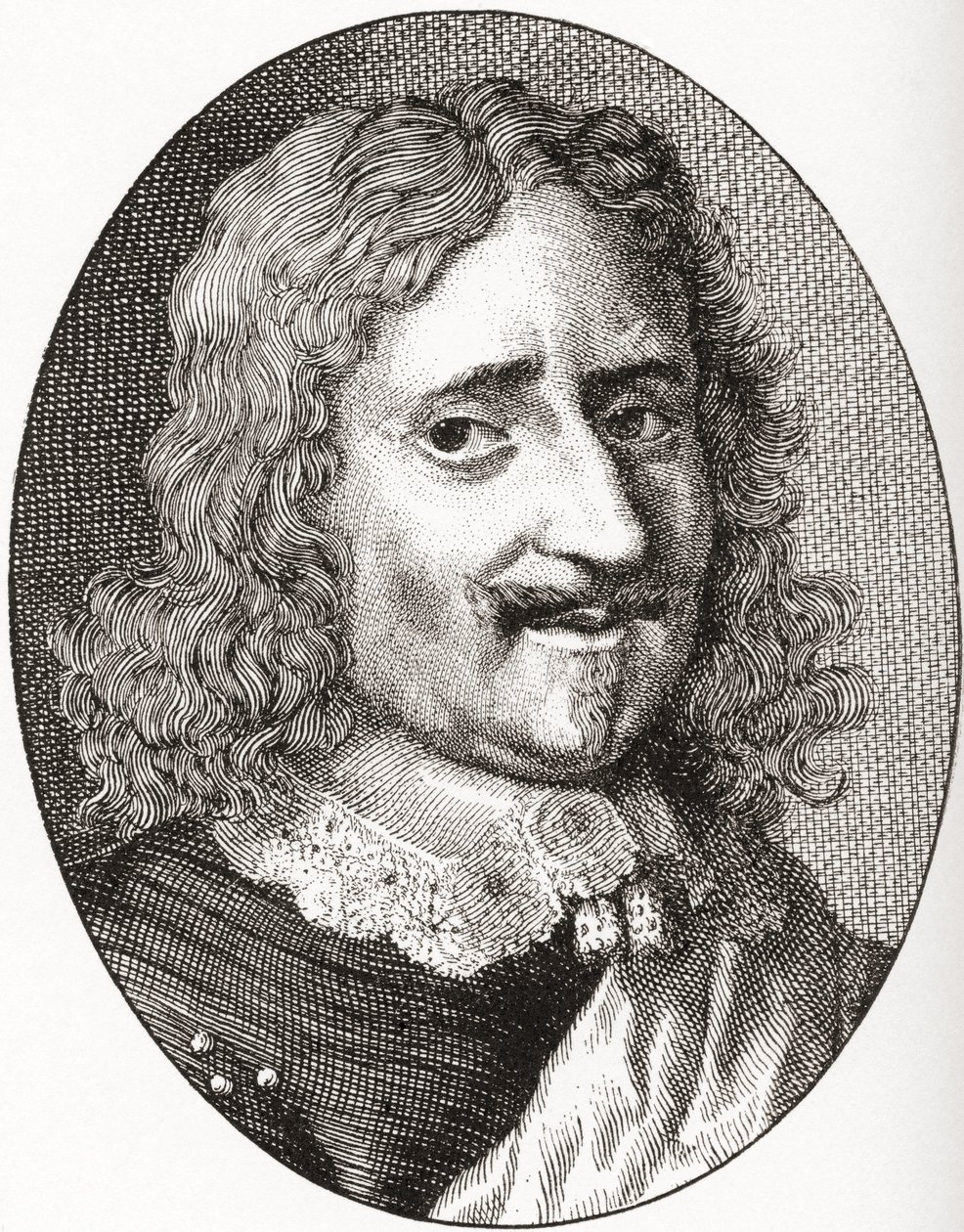 Nicolas V de Neufville de Villeroy, Villeroyn ensimmäinen herttua, 1598 1685. Ranskalainen aatelismies ja Ranskan marsalkka. Les Heures Libres, julkaistu 1908. tekijältä French School