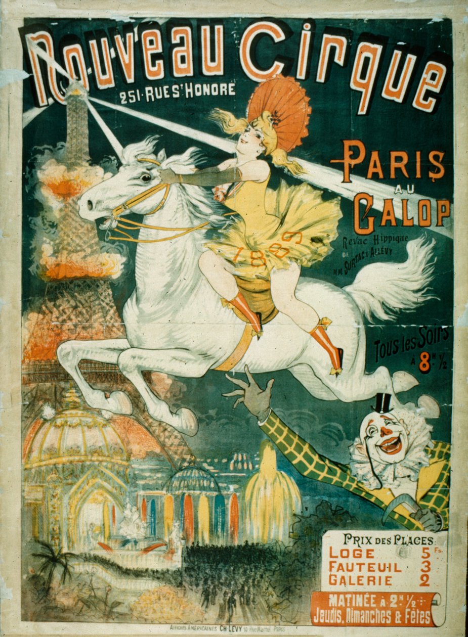 Uusi sirkus, 1889 tekijältä French School