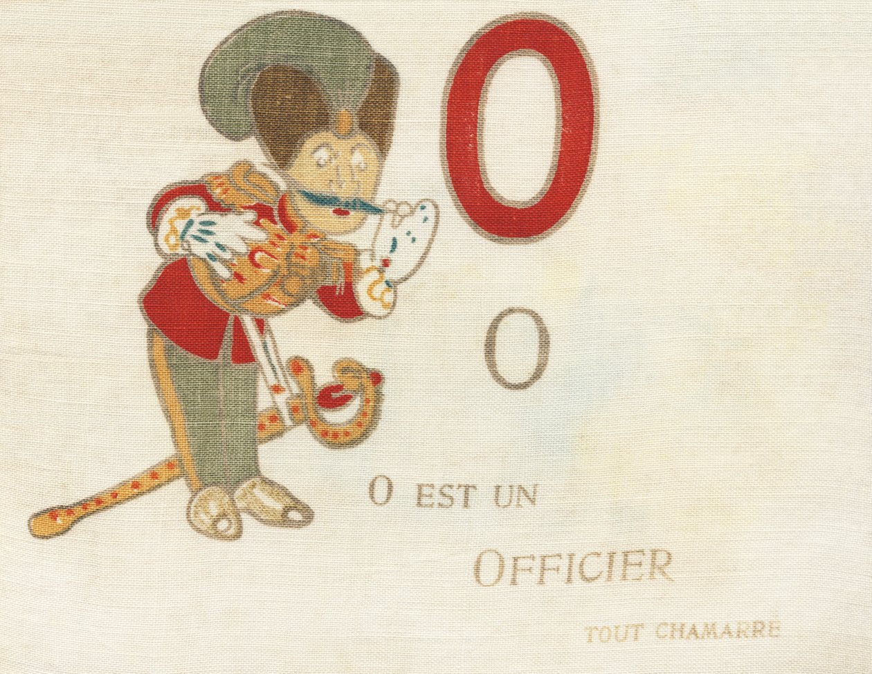 O on taisteluupseeri. tekijältä French School