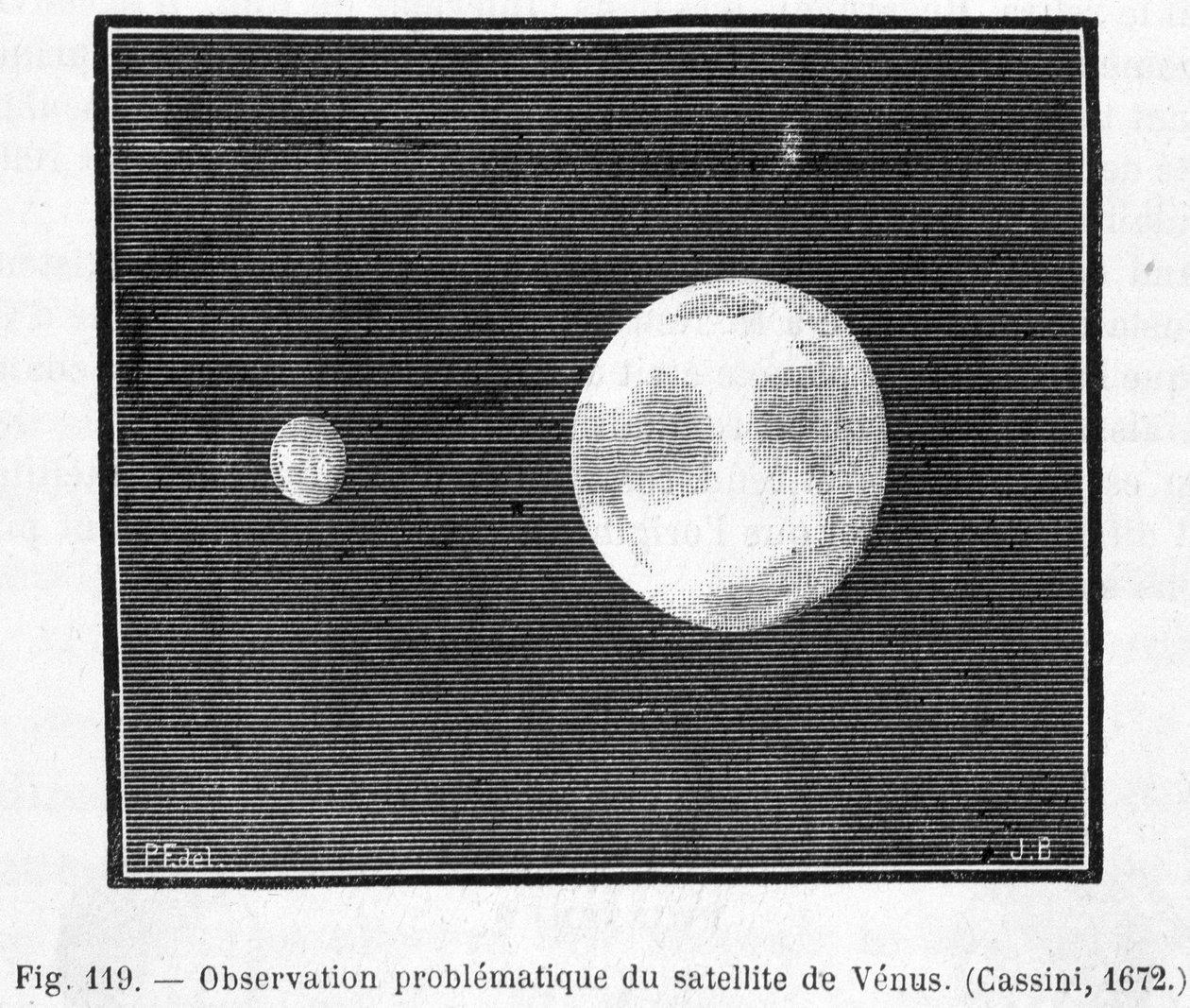 Ongelmallinen havainto Venuksen satelliitista (Cassini tekijältä French School