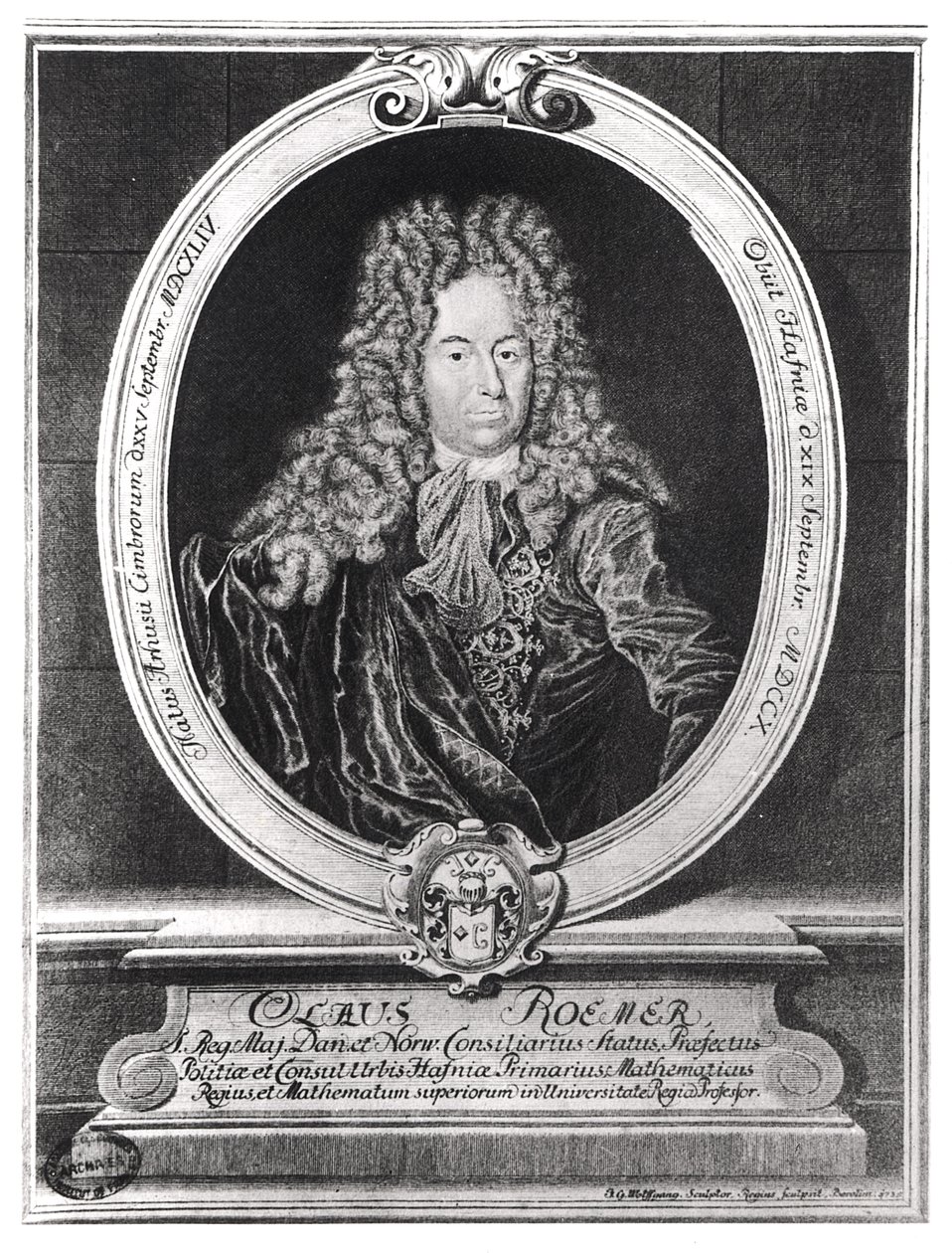 Olaus Romer (1644-1710) tekijältä French School