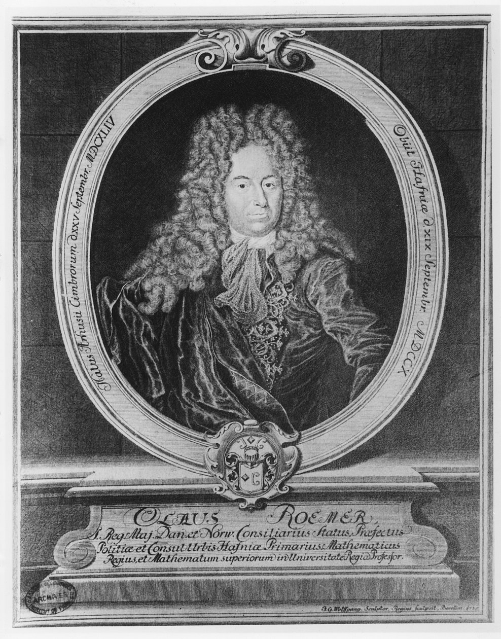 Olaus Romer (kaiverrus) tekijältä French School
