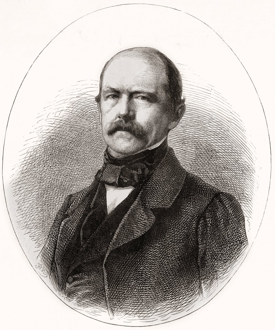 Otto Eduard Leopold, Bismarckin prinssi, Lauenburgin herttua, LUnivers Illustrésta, 1866 tekijältä French School