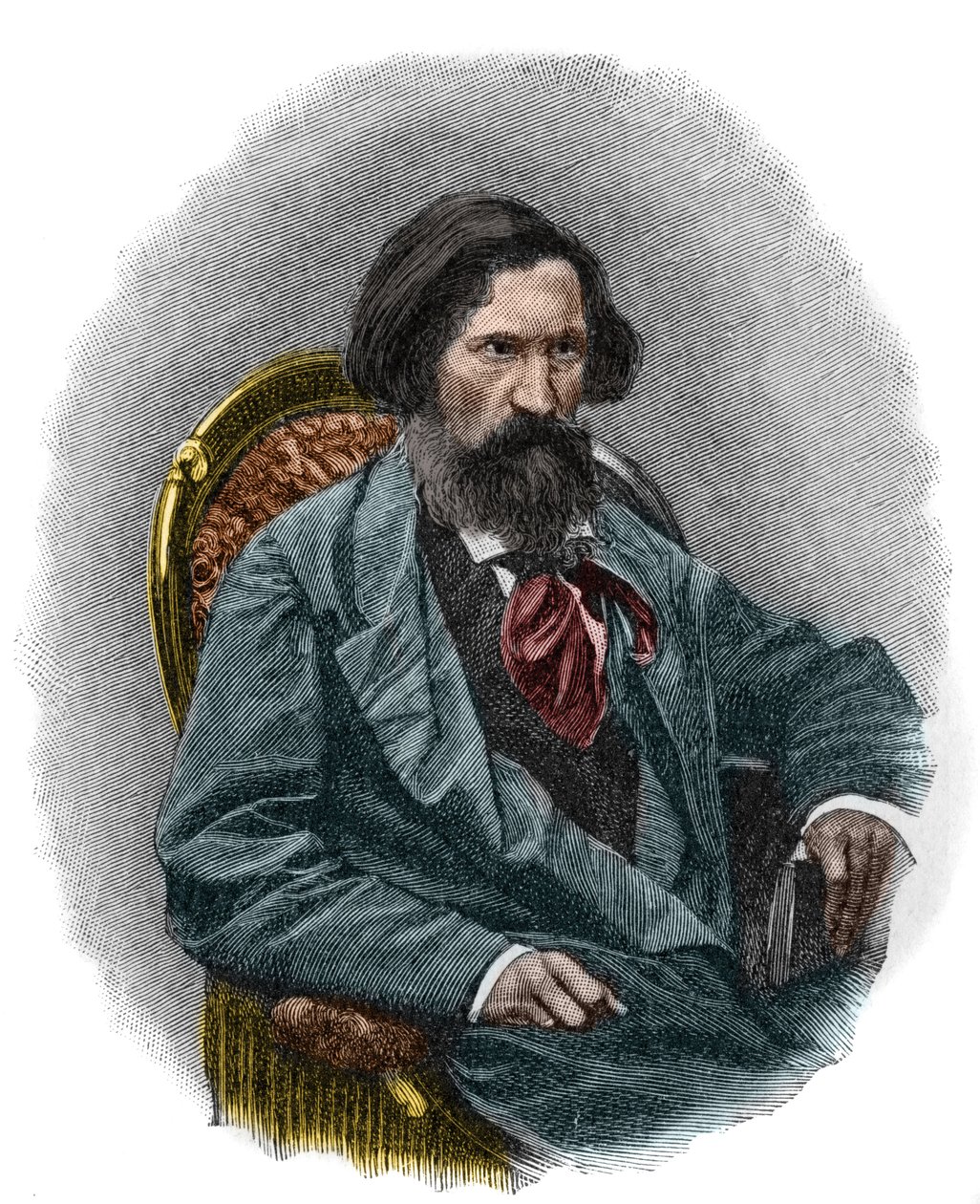 Otto Ludwig (1813-1865) saksalainen kirjailija. tekijältä French School