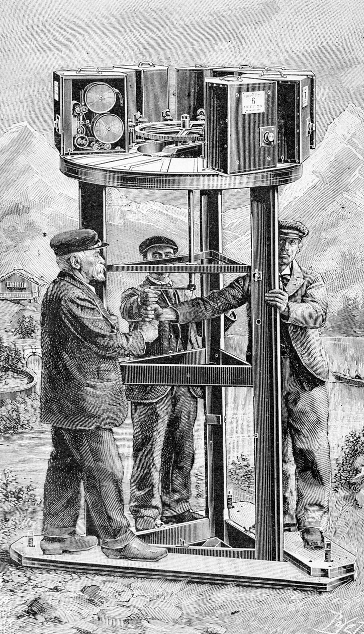 Panoramic Cinéorama, 1896 tekijältä French School