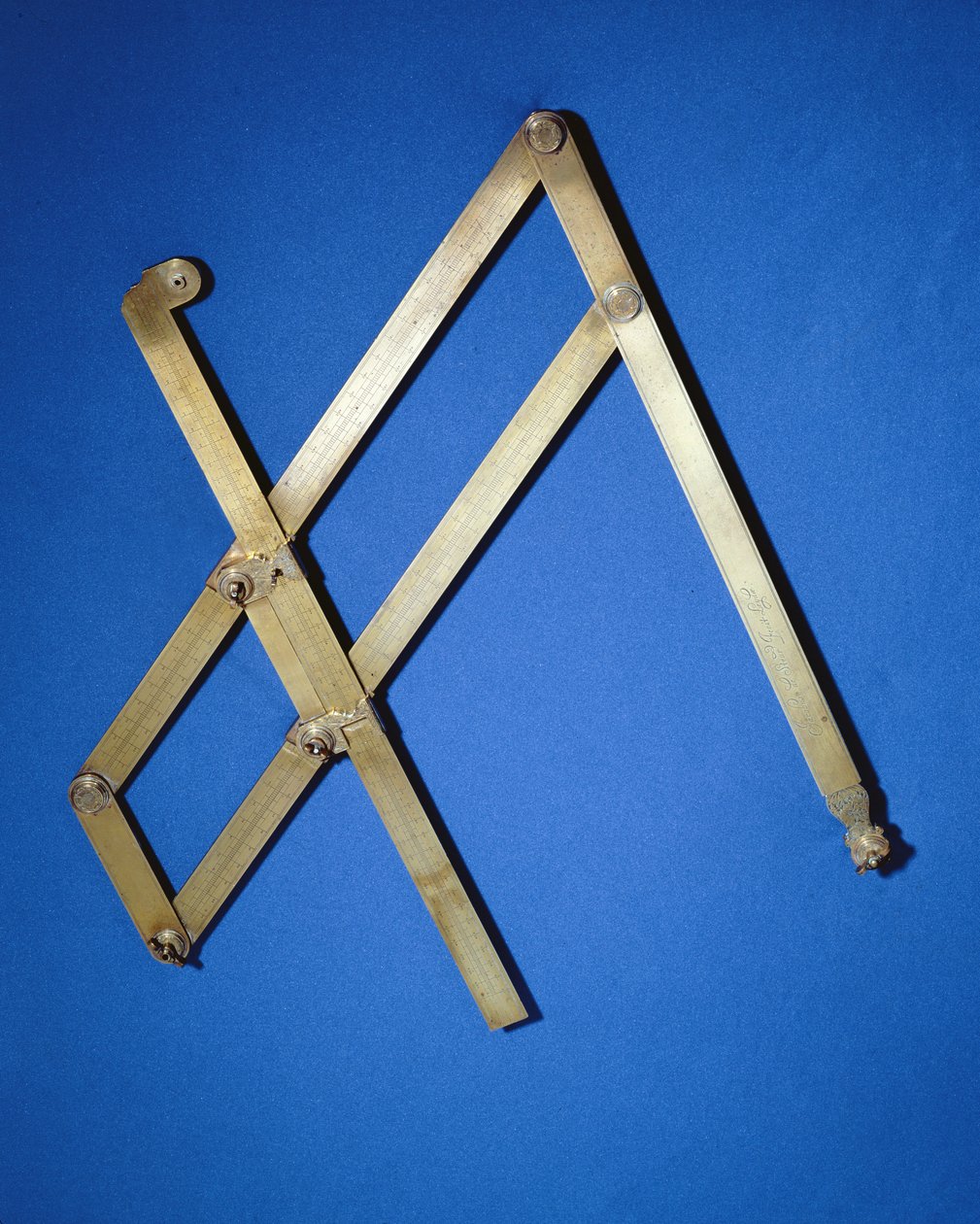 Pantografi, ranska, 1700-luku (messinki) tekijältä French School