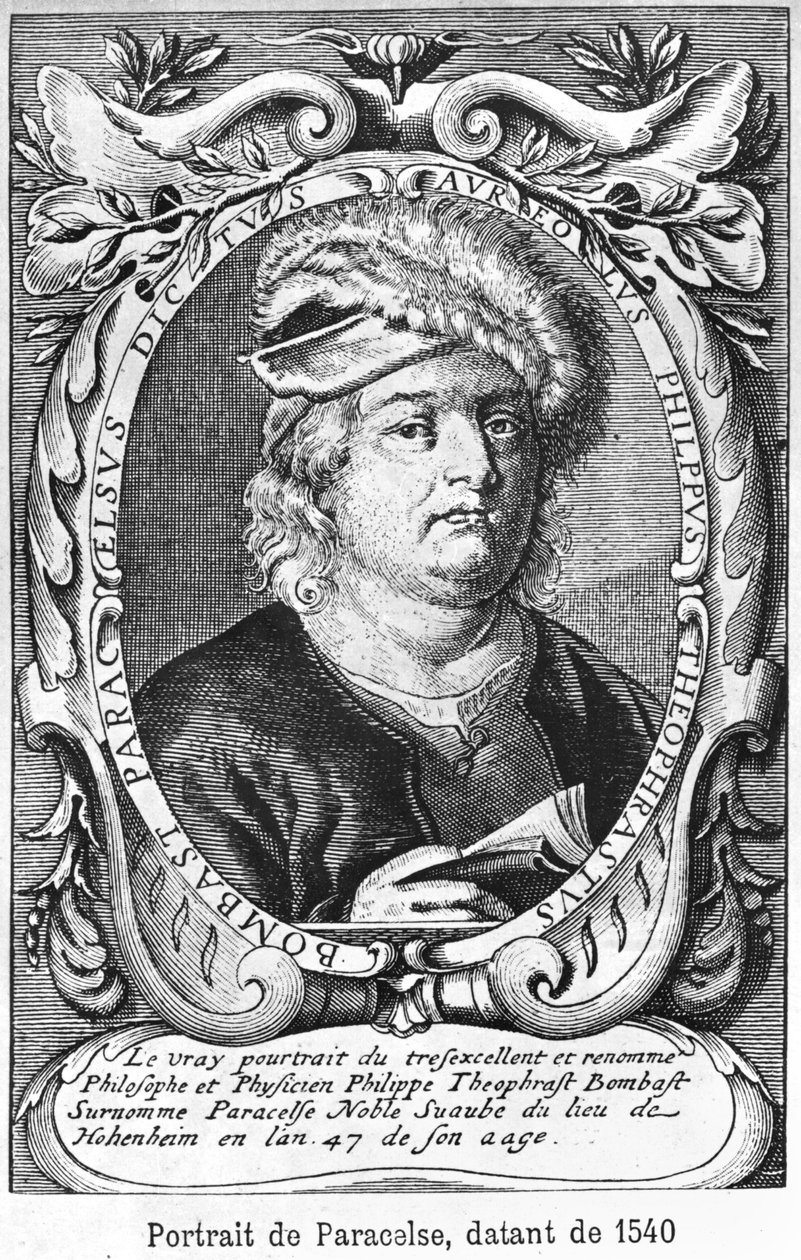 Paracelse (1493-1541) 1540 tekijältä French School