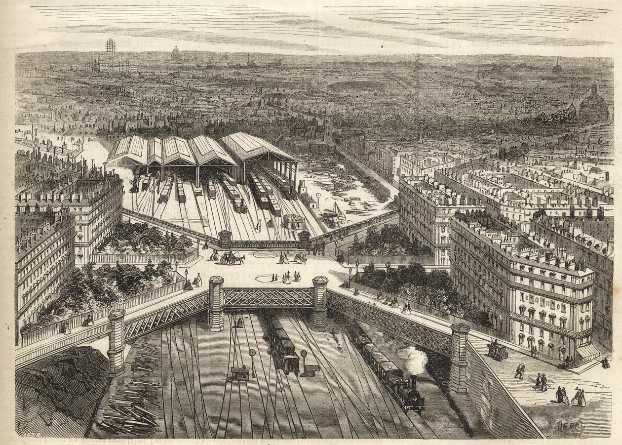 Pariisi - Gare de Paris-Saint-Lazare Place de l