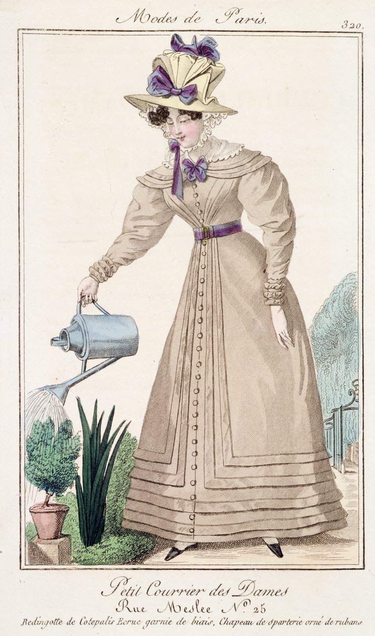 Pariisin muotilevy, 1700-luvun alku tekijältä French School