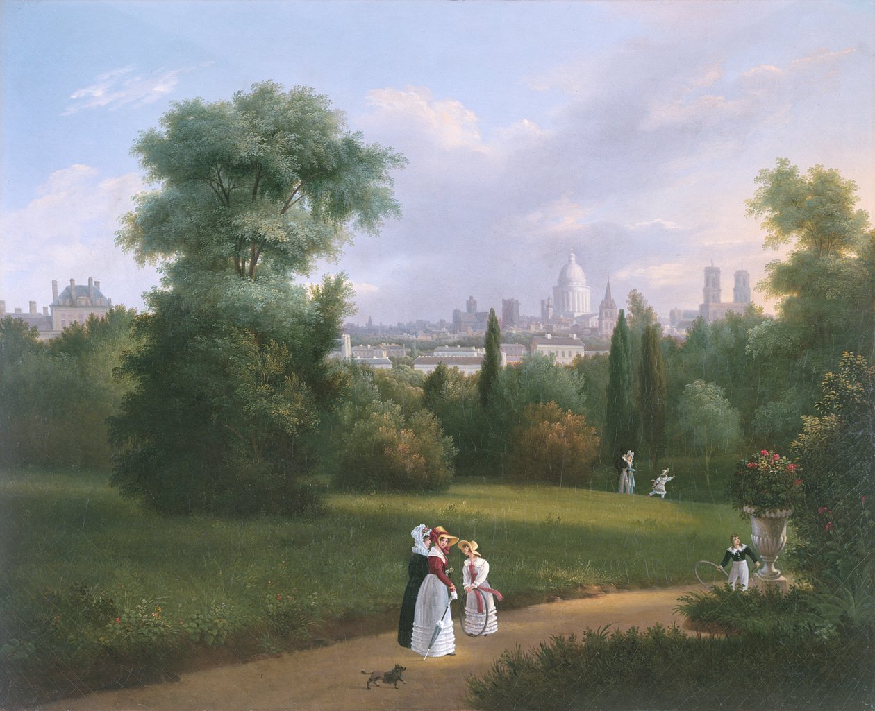 Pariisi Folie-Beaujonista, noin 1830 tekijältä French School