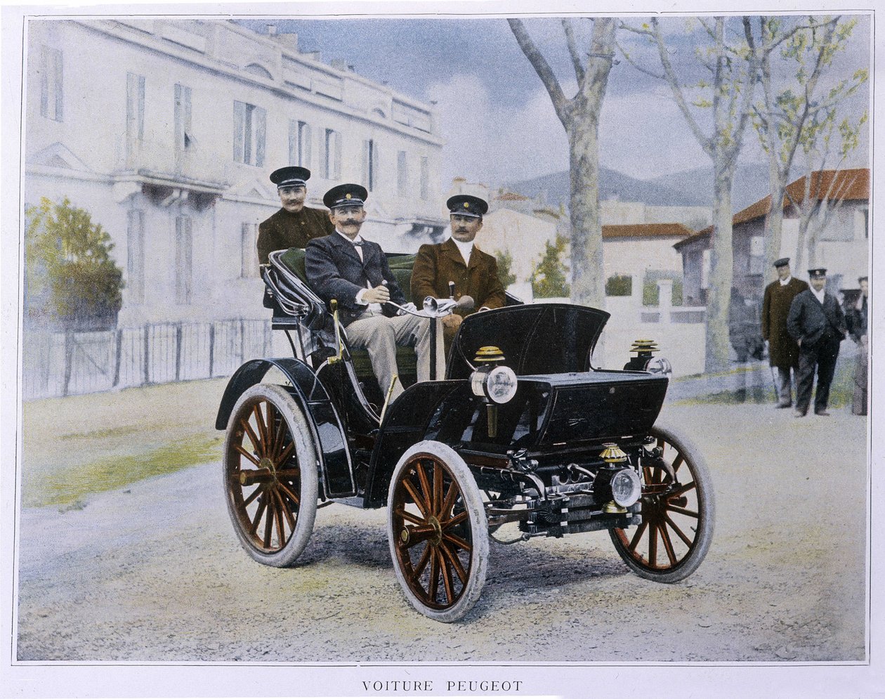Peugeot-auto (Monte-Carlon Concours d