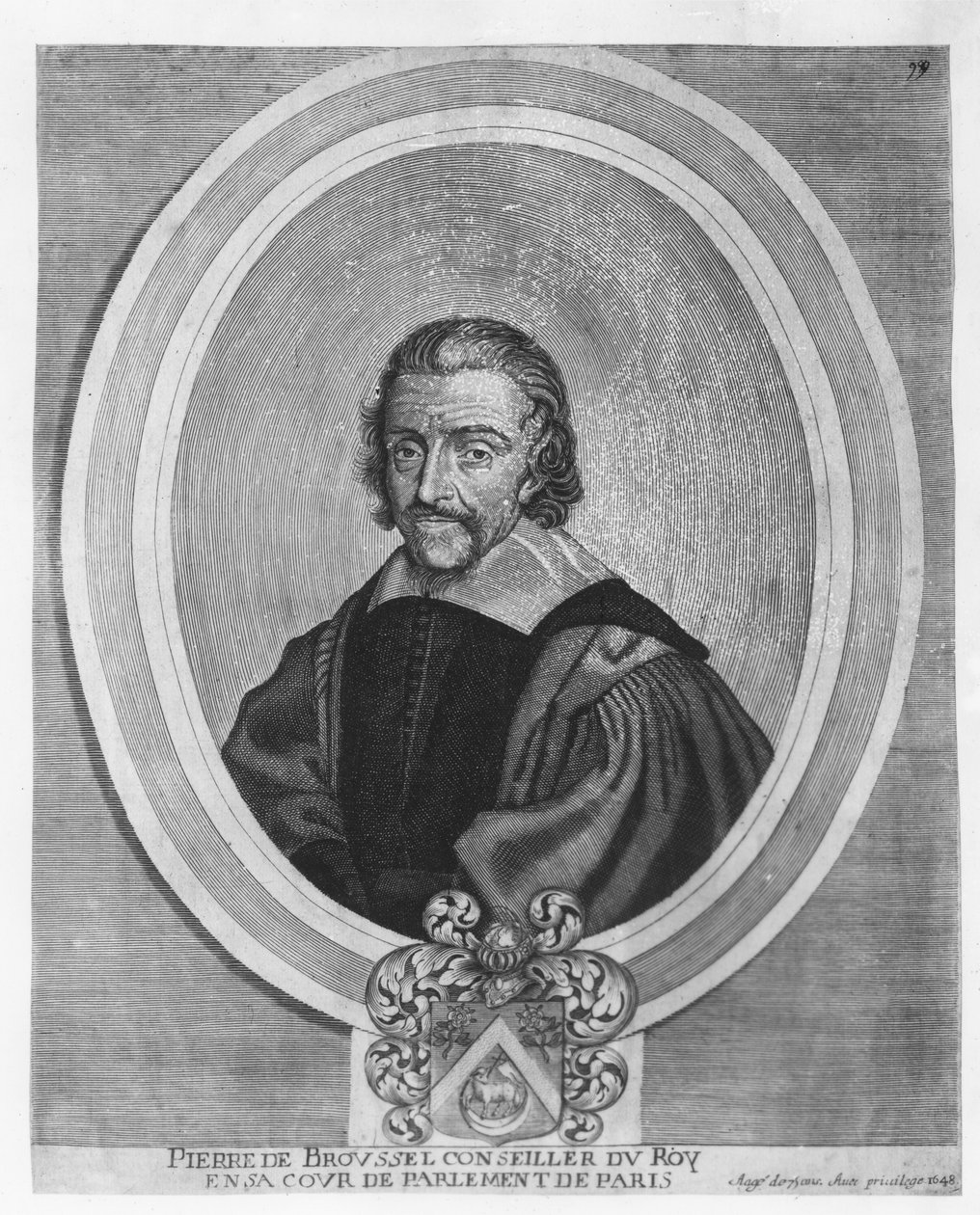 Pierre Broussel (kaiverrus) tekijältä French School