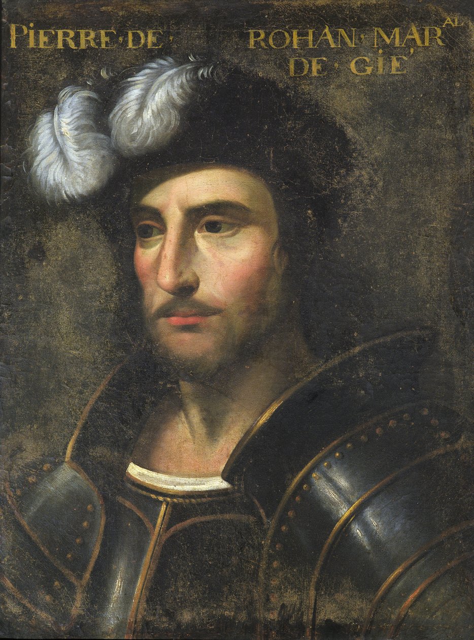 Pierre de Rohan (1451-1513) Gien herra tekijältä French School