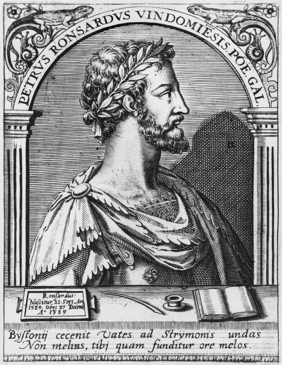 Pierre de Ronsard (1524-85) tekijältä French School