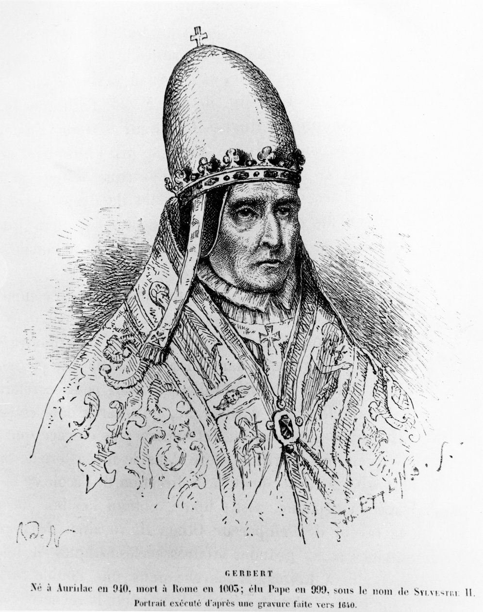 Paavi Sylvester II tekijältä French School