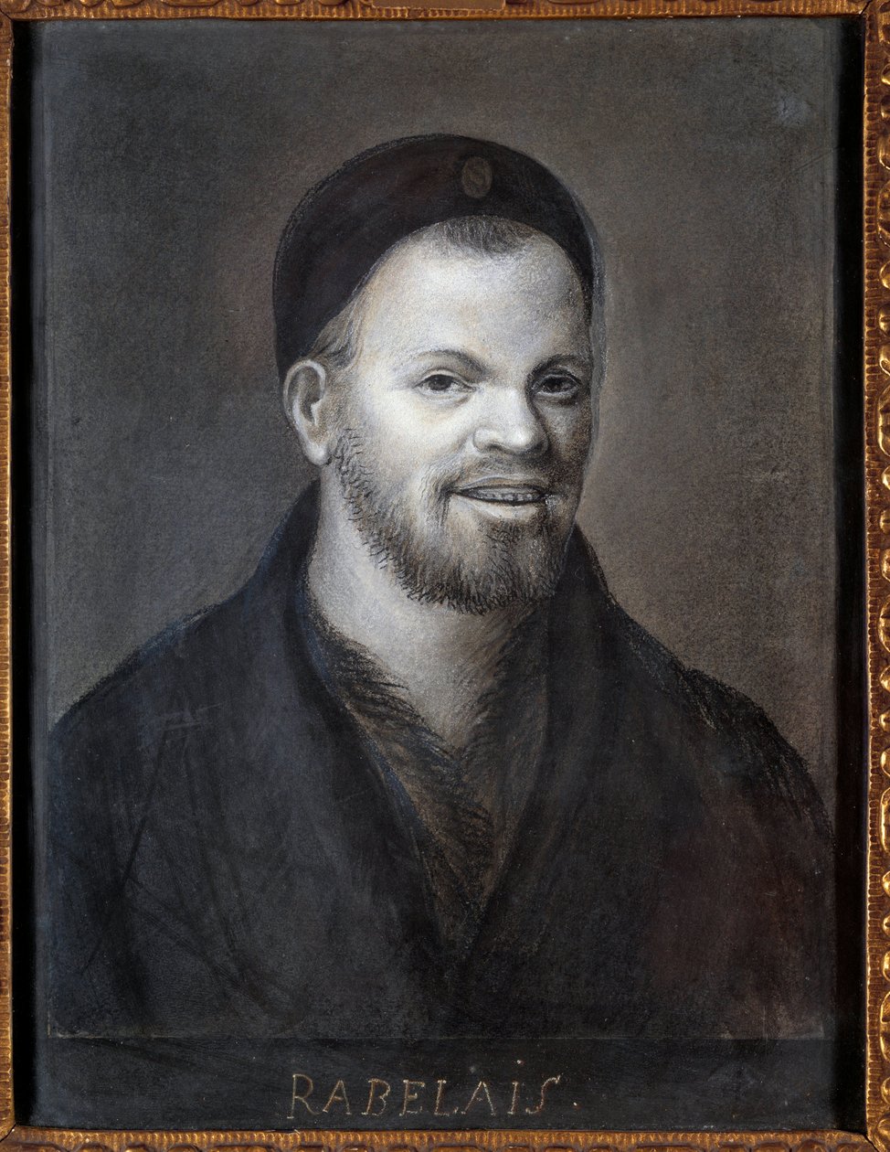 Muotokuva olettaa Francois Rabelais
