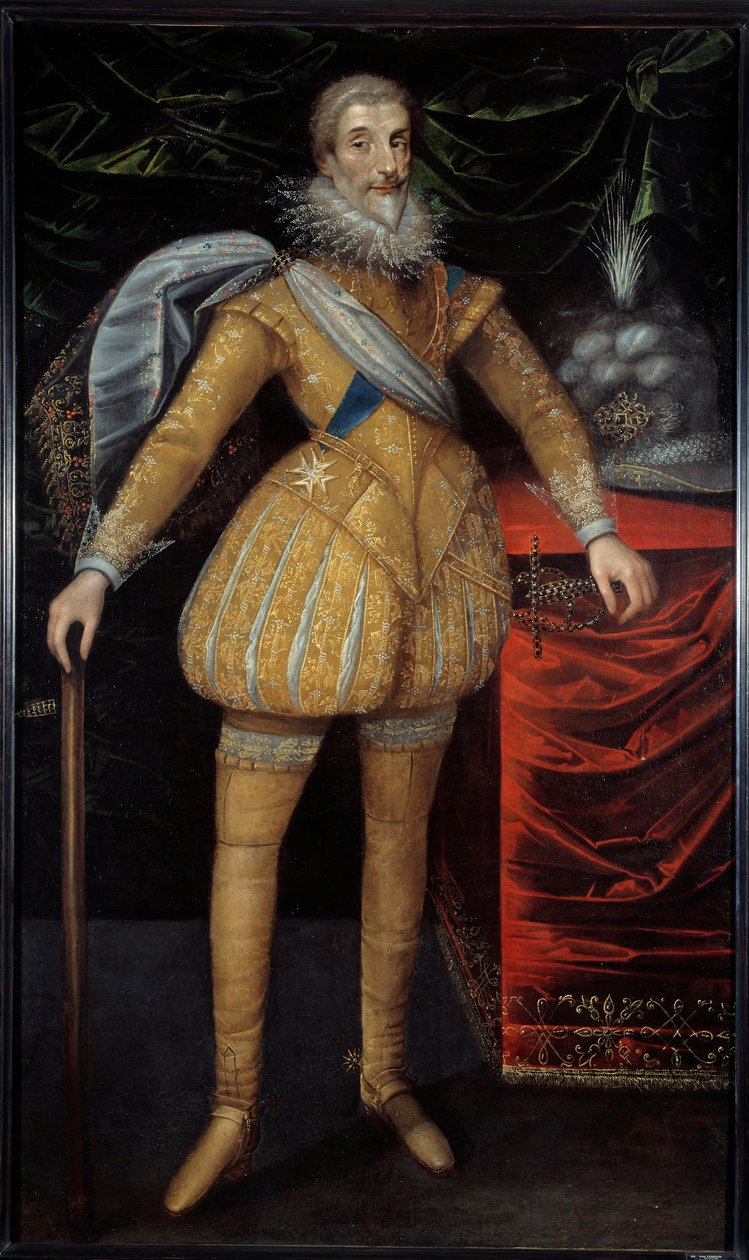 Muotokuva Jean Louis de Nogaretin Vallettan (1554-1642) Epernonin herttuan jalassa. Ranskalaisen koulun maalaus tekijältä French School