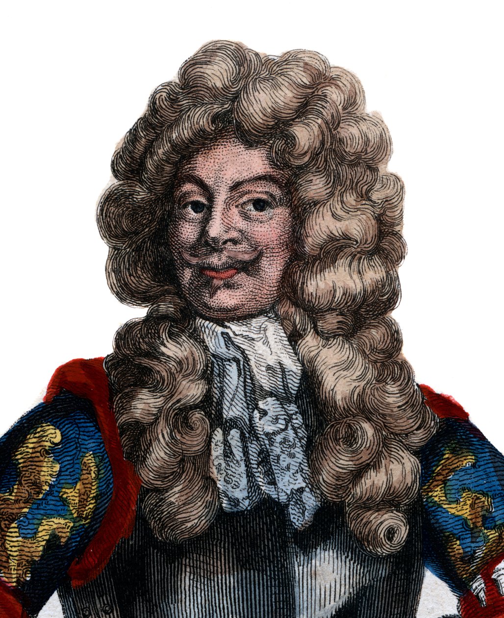Abraham Duquesnen (1610-1688), ranskalaisen markiisin ja laivaston upseerin muotokuva. tekijältä French School