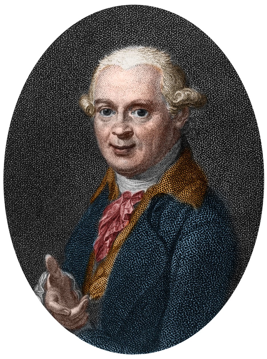 Abraham Gottlob Wernerin (1750-1817), saksalaisen geologin muotokuva tekijältä French School