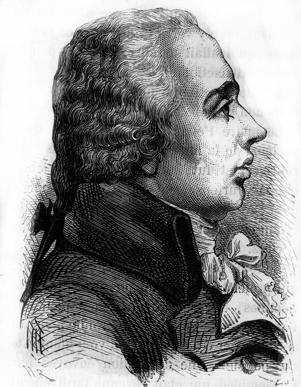 Adrien Marie Legendren, ranskalaisen matemaatikon (1752-1833) muotokuva. tekijältä French School