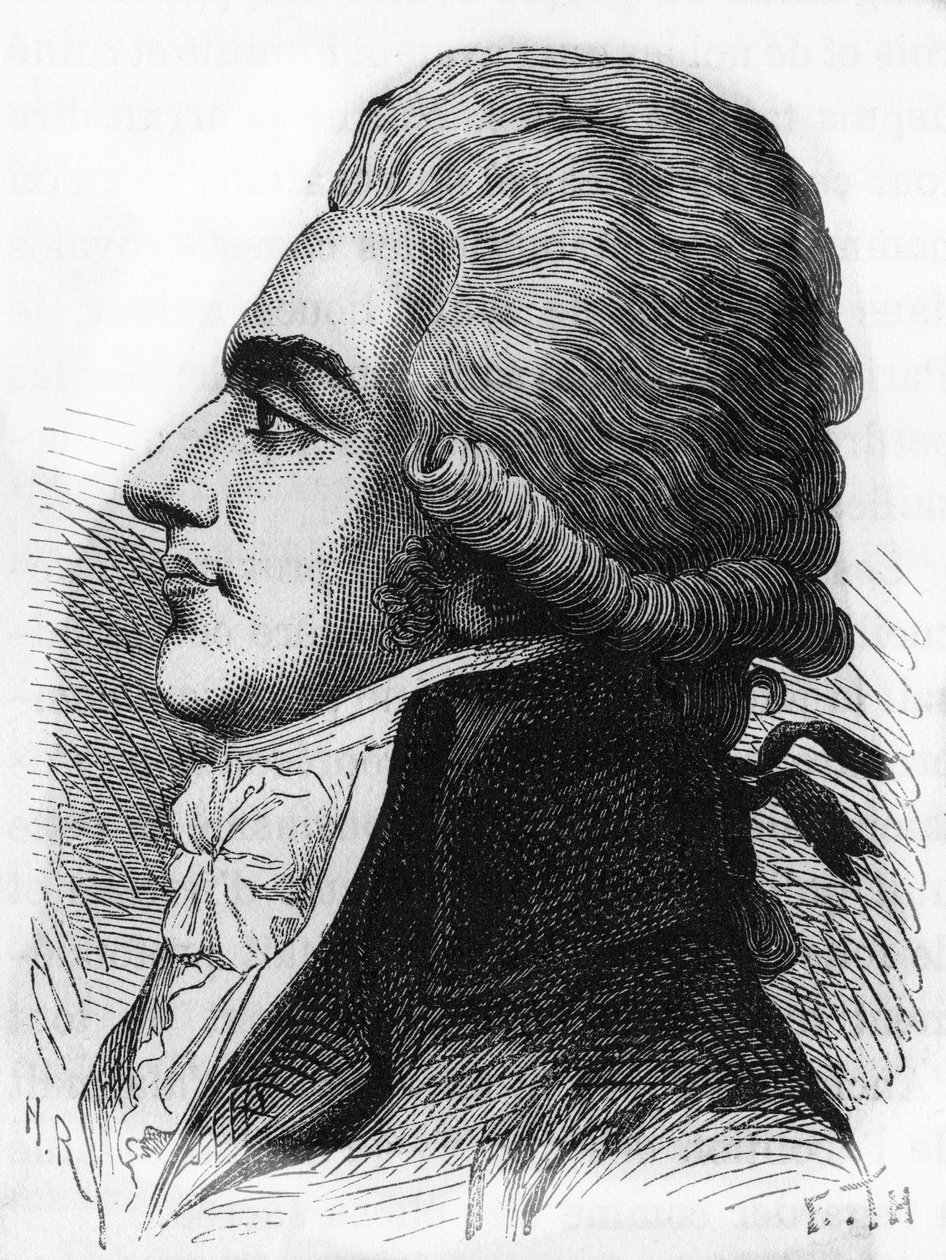 Muotokuva Aleksanteri Kreivi Lamethista (1760-1829), ranskalainen kenraali ja poliitikko Ranskan vallankumouksen aikana. tekijältä French School