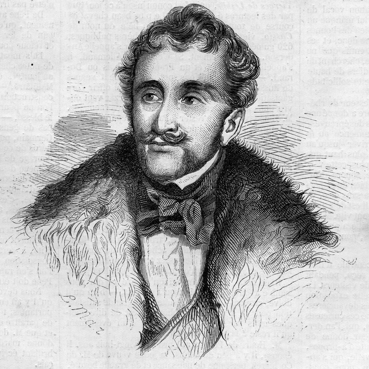 Muotokuva Alexander Demetrius Ghikasta (Alexandru Ghica tekijältä French School