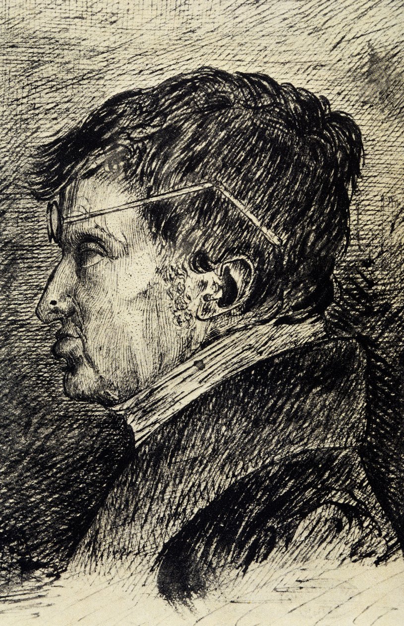 Andre-Marie Amperen muotokuva tekijältä French School