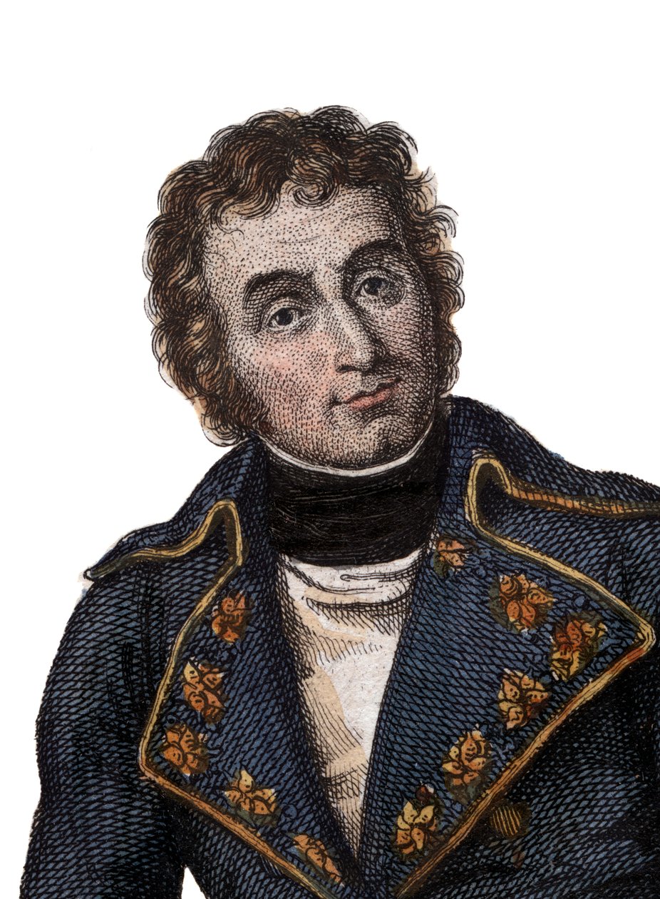Muotokuva Andre Massenasta (1758-1817), 1. Duc de Rivoli, 1. Prinssi dEssling, Ranskan armeijan komentaja. tekijältä French School