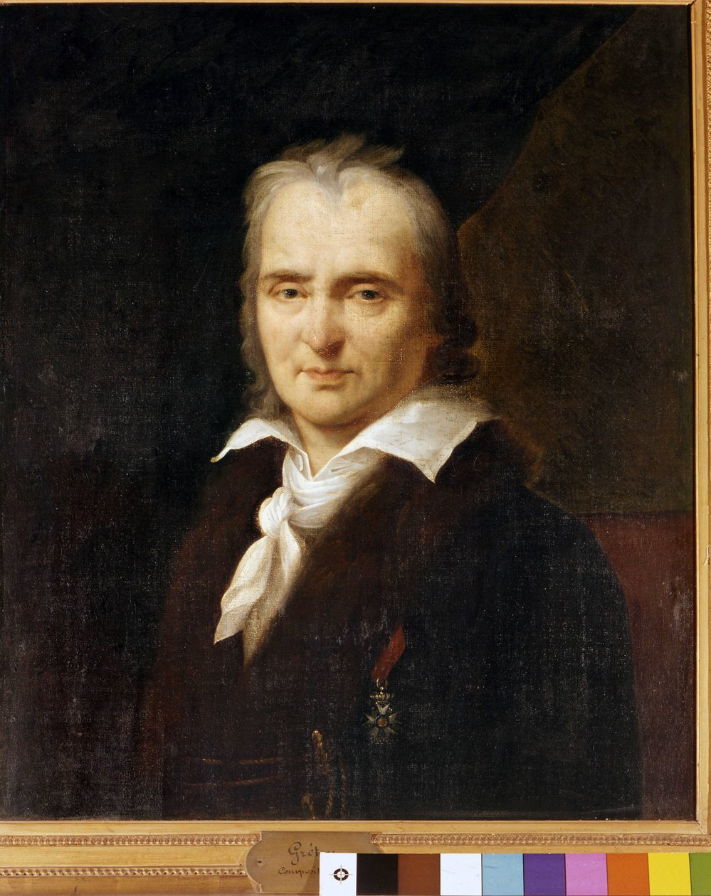 Ranskalaisen säveltäjän Andre Modeste Gretryn (1741-1813) muotokuva. tekijältä French School