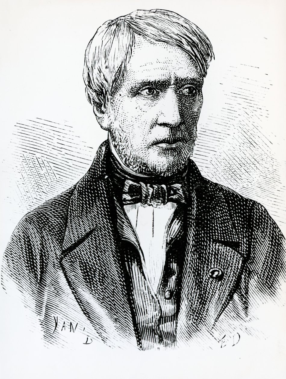 Antoine Cesar Becquerelin (1788-1878), ranskalaisen fyysikon, Ranskan muotokuva tekijältä French School