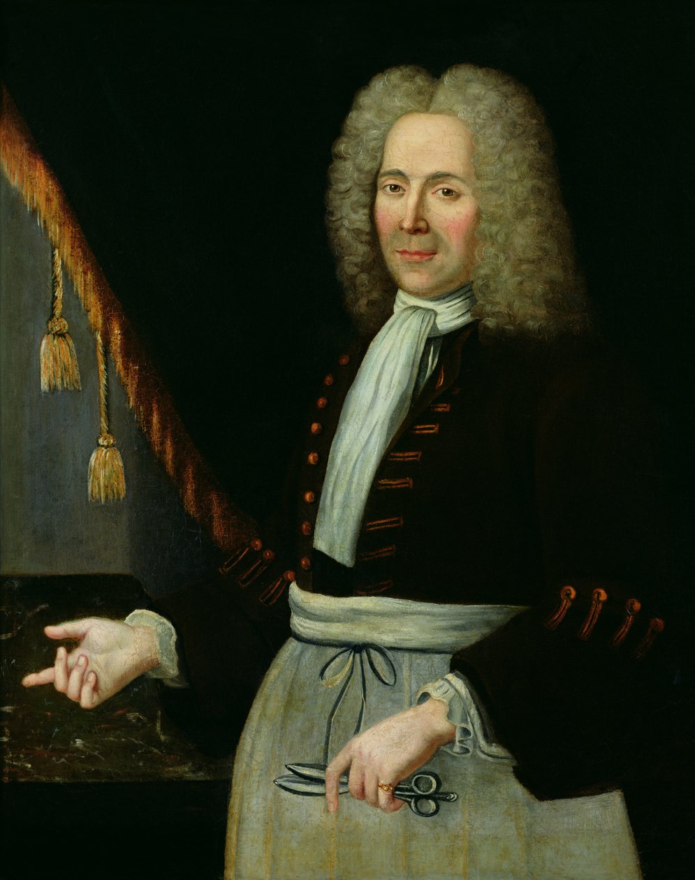 Antoine Thibaultin muotokuva (k.1725) tekijältä French School