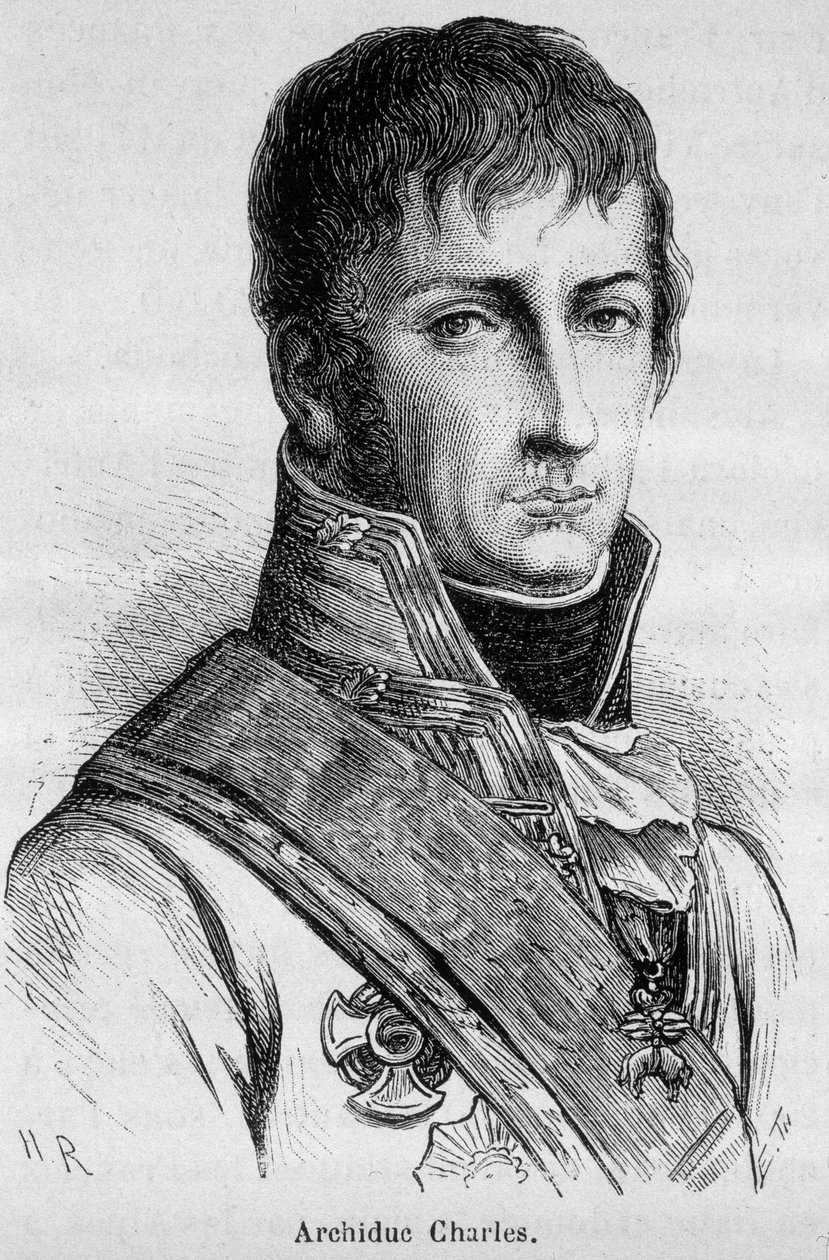 Arkkiherttua Charlesin muotokuva - Henri Martinin "" L