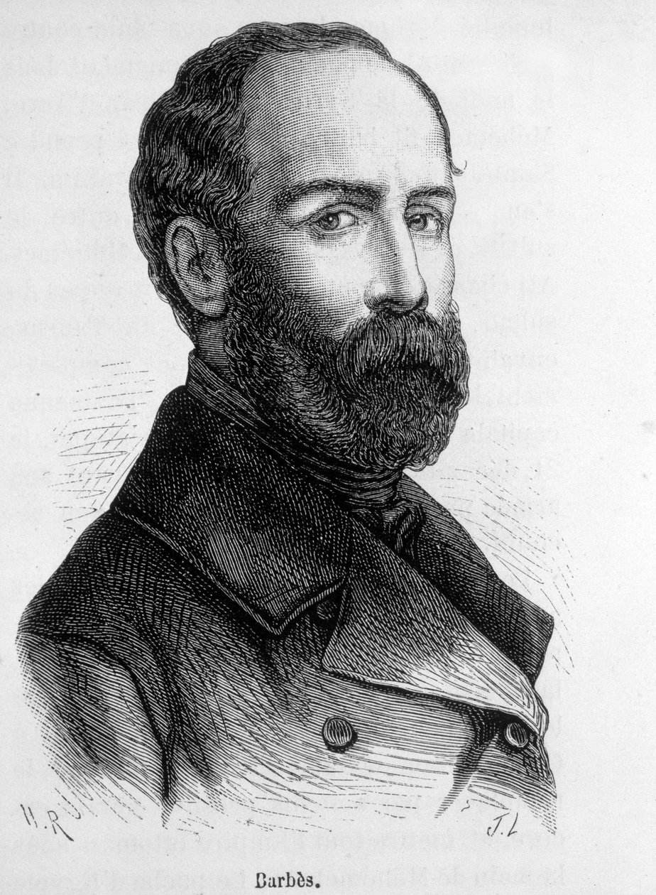 Armand Barbesin muotokuva, Ranskan vallankumouksellinen (1809-1870). tekijältä French School