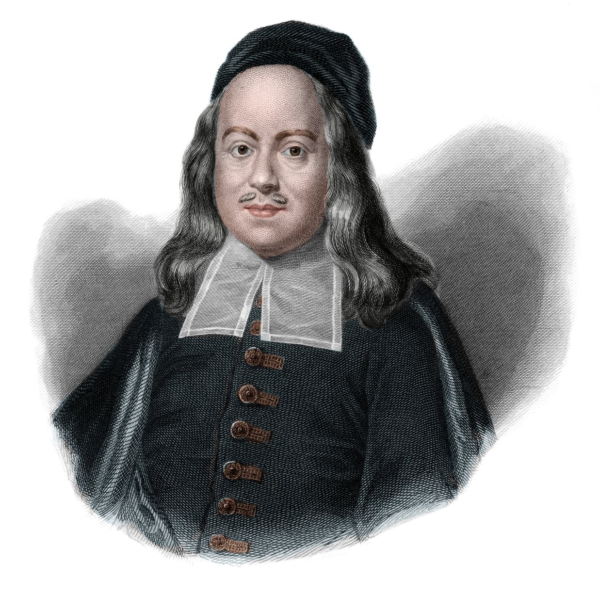 August Hermann Francken (1663-1727) muotokuva saksalaisesta luterilaisesta kirkkomiehestä. tekijältä French School
