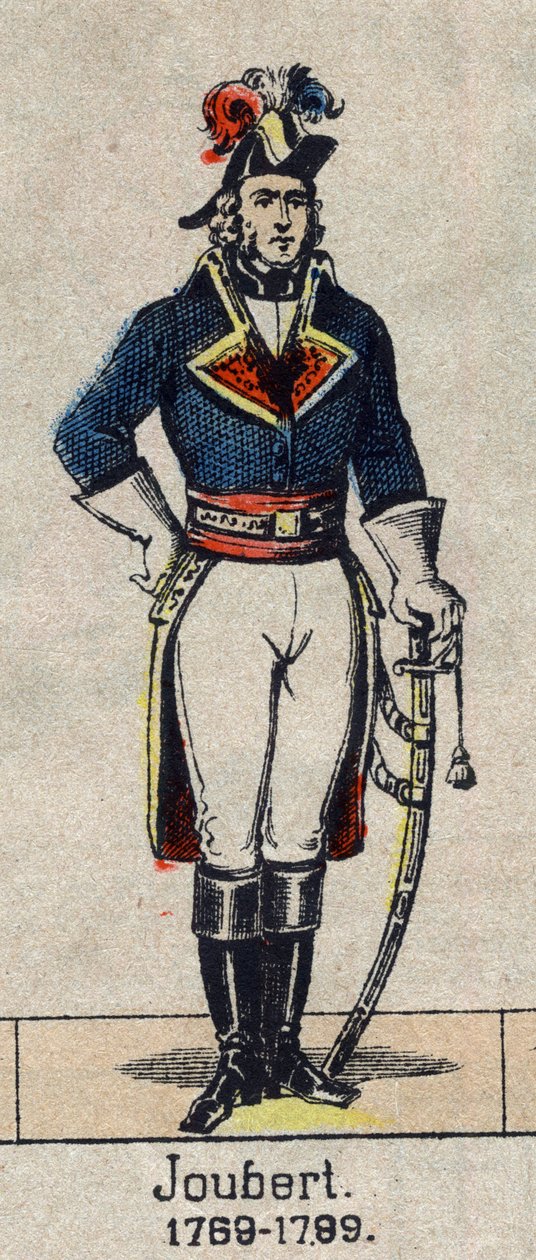 Barthelemy Catherine Joubertin muotokuva. General francais (Pont-de-Vaux, Ain tekijältä French School