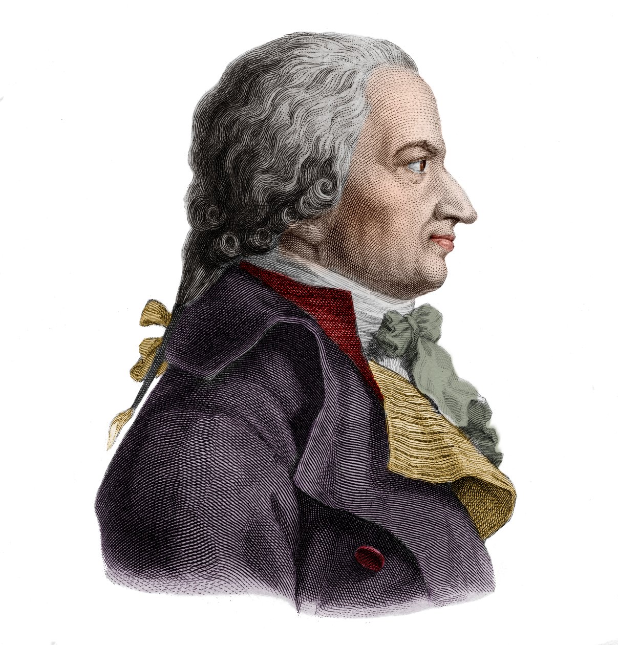 Norjalaisen laivanomistajan Bernt Ankerin (1746-1805) muotokuva. tekijältä French School