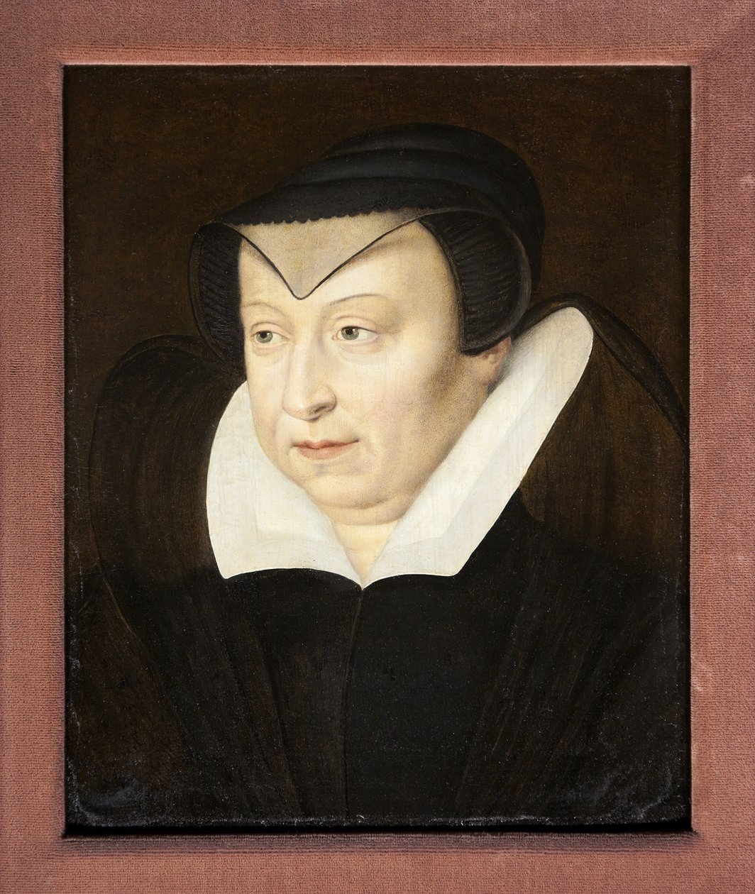 Catherine de Medicin muotokuva tekijältä French School