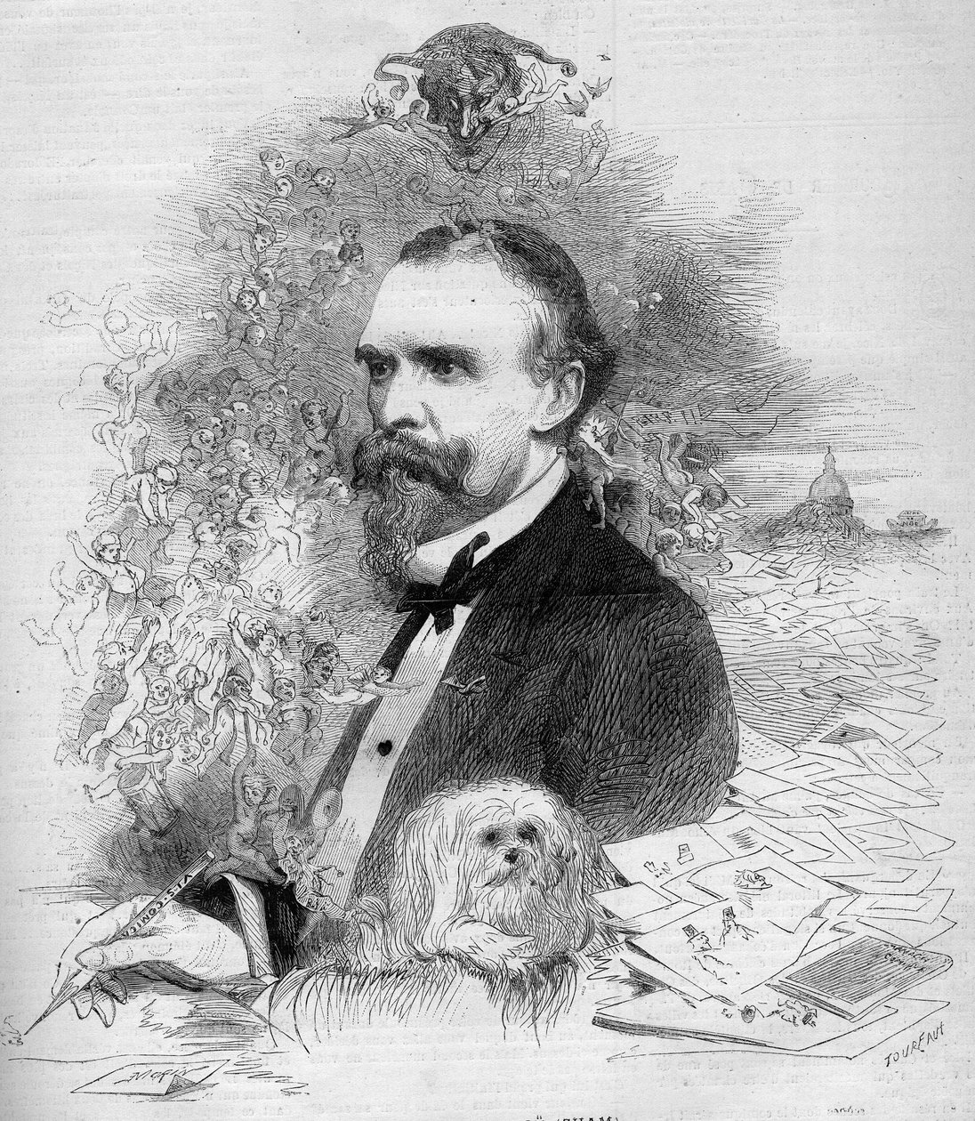 Chamin muotokuva (Amedee Comte de Noe dit tekijältä French School
