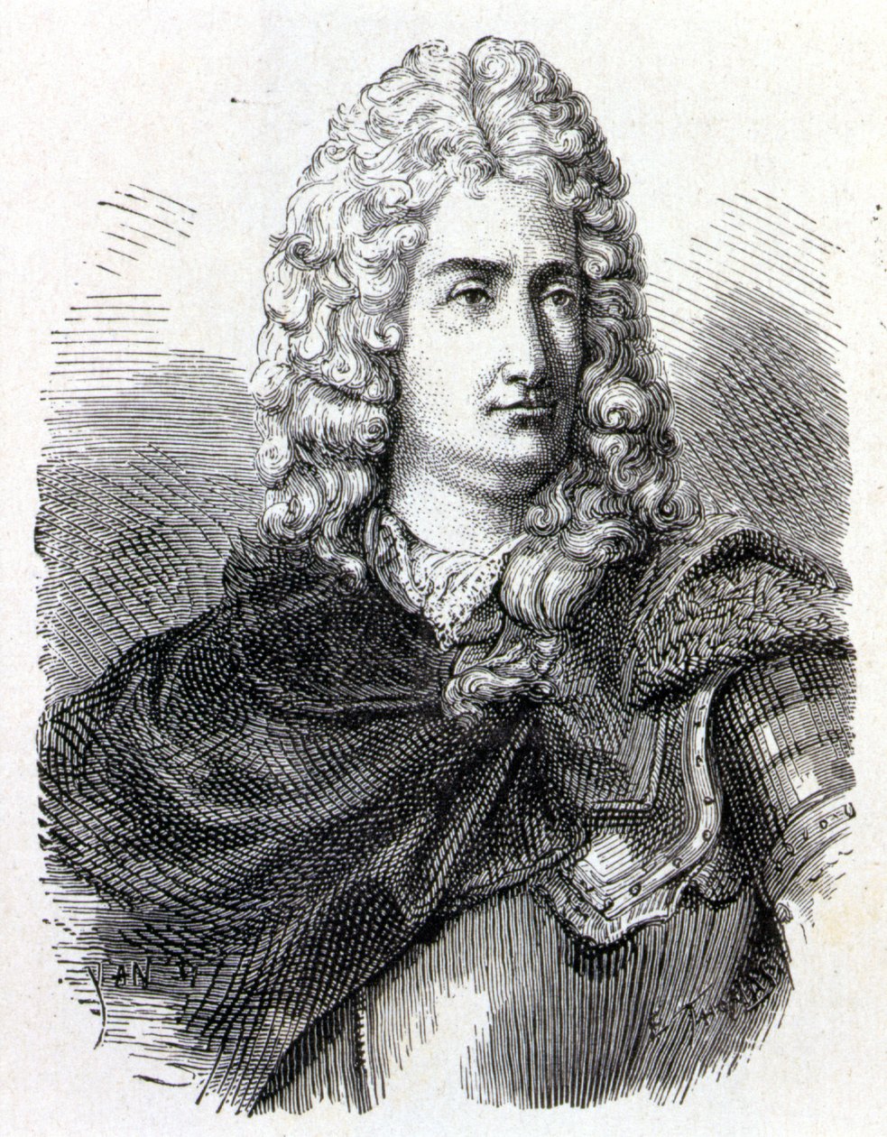 Charles François Du Fayn (Dufay?) (1698 - 1739), ranskalaisen kemistin ja fyysikon muotokuva - Album de la Science -julkaisussa; maineikkaat tiedemiehet; Suuria löytöjä””” 1896. tekijältä French School