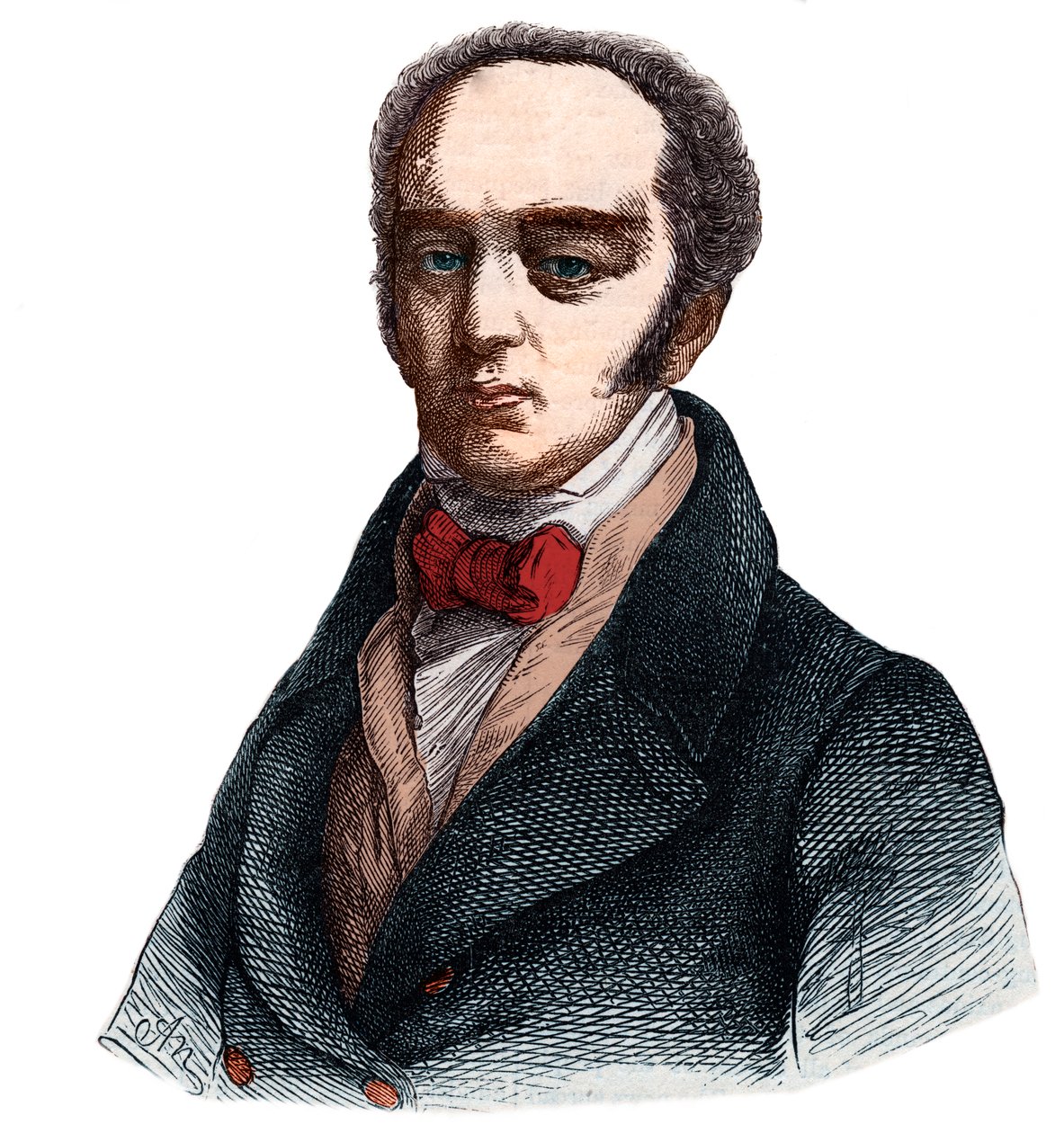 Charles Greyn, 2. Earl Grayn (1764-1845) muotokuva englantilaisen whigin (liberaali) poliitikosta. tekijältä French School