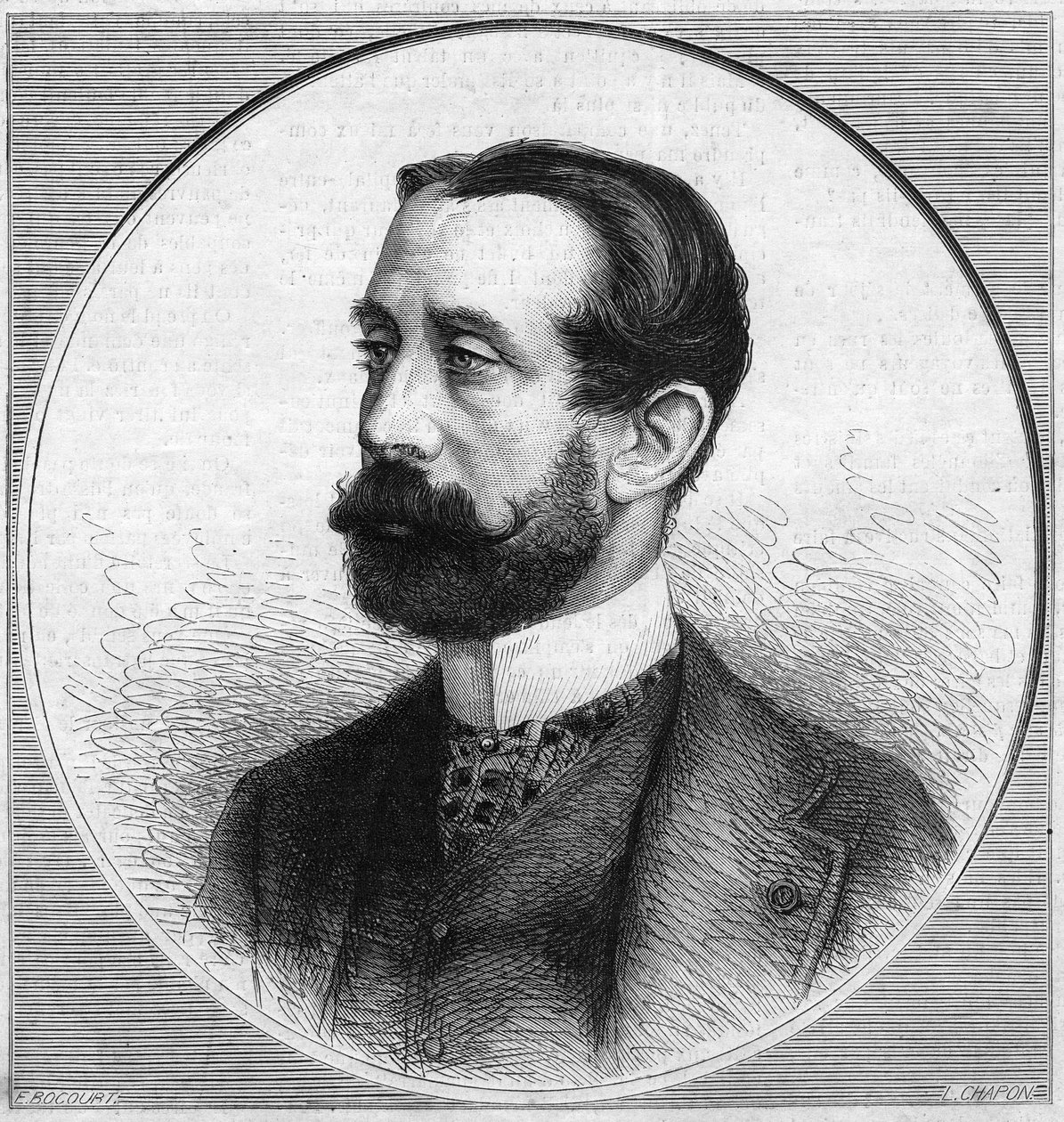 Charles Raymondin muotokuva La Croix de Chevrieres de Saint-Vallier (Saint Vallierin kreivi tekijältä French School