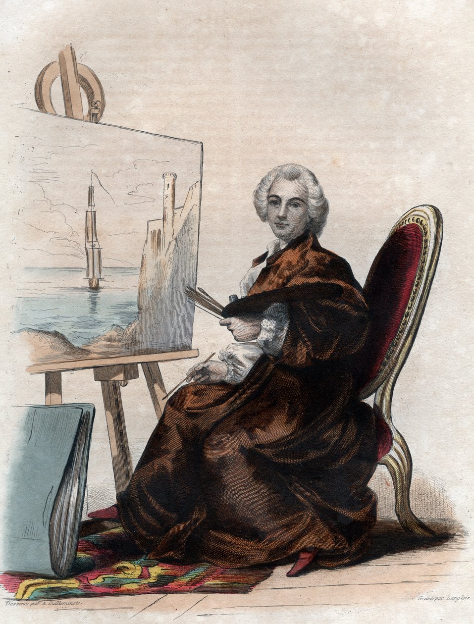 Ranskalaisen taidemaalarin Claude Joseph Vernet