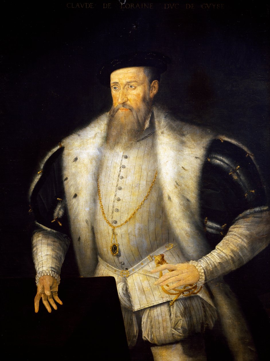 Claudius I:n muotokuva Lorrainesta (Conde-sur-Moselin linna tekijältä French School