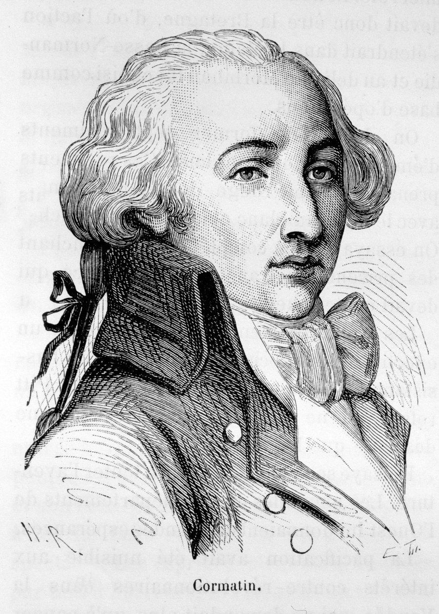 Muotokuva Cormatinista, yhdestä chouannerien päälliköistä (1750-1812) - Henri Martinin "L